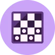 decorative chessboard icon
